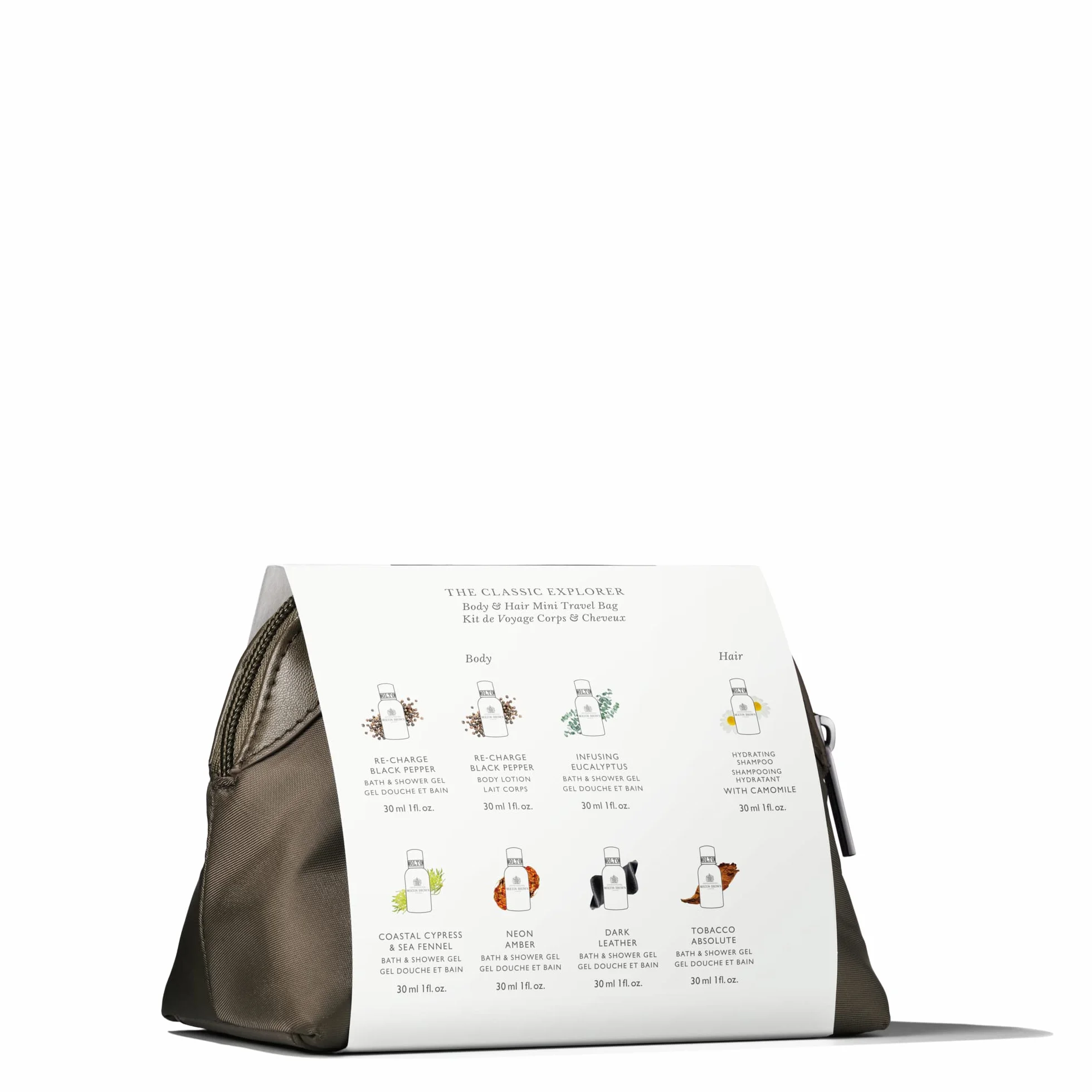 Molton Brown The Classic Explorer Body and Hair - Mini borsa da viaggio