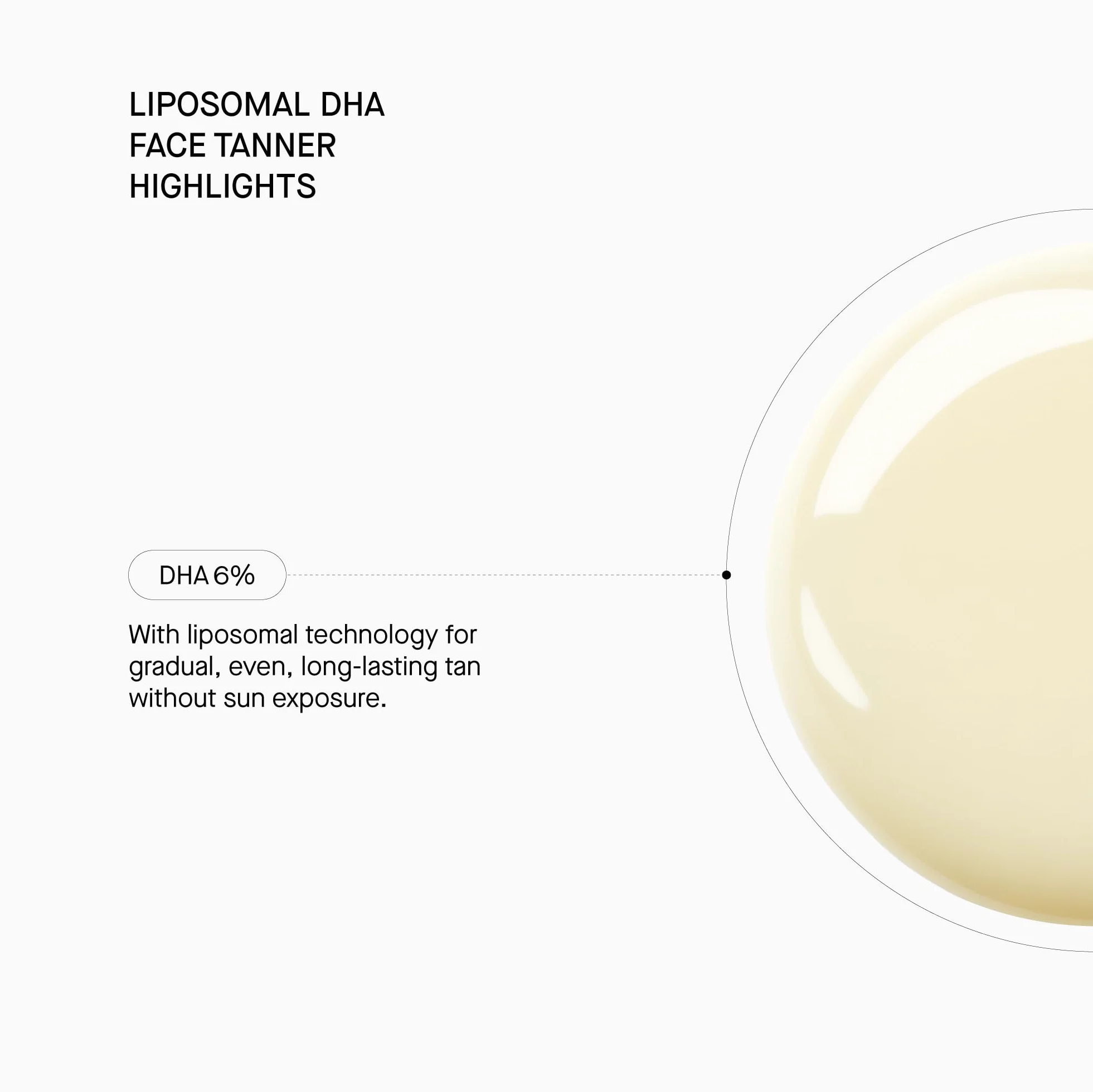 Transparent Lab Liposomal DHA Face Tanner 30 ml – Autoabbronzante viso a effetto progressivo con il 6% di DHA incapsulato, abbronzatura naturale senza sole, effetto luminoso uniforme e di lunga durata