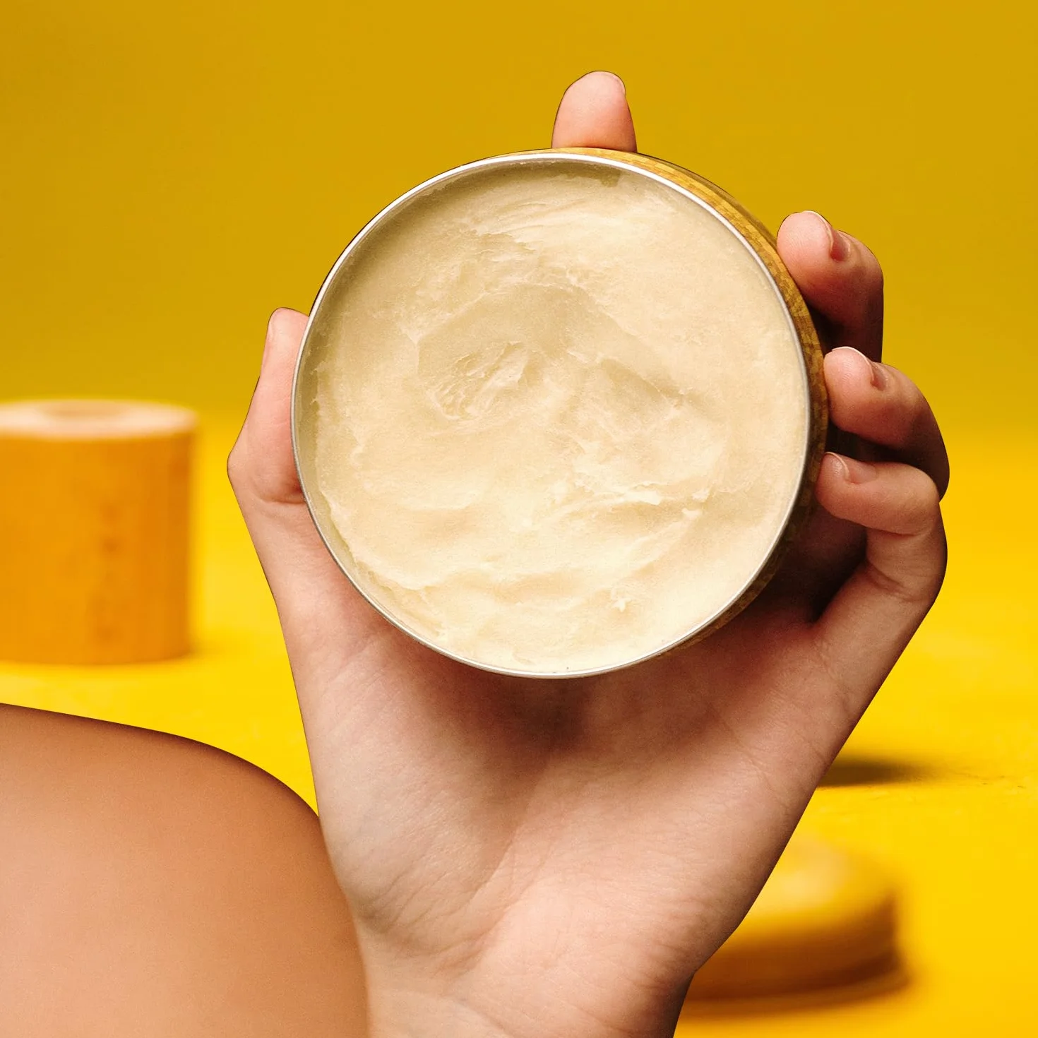 AOKlabs - Burro di karitè puro, Oro Africano - Non raffinato, puro al 100%, biologico, senza additivi I Idrata, rigenera e ripara la pelle e i capelli