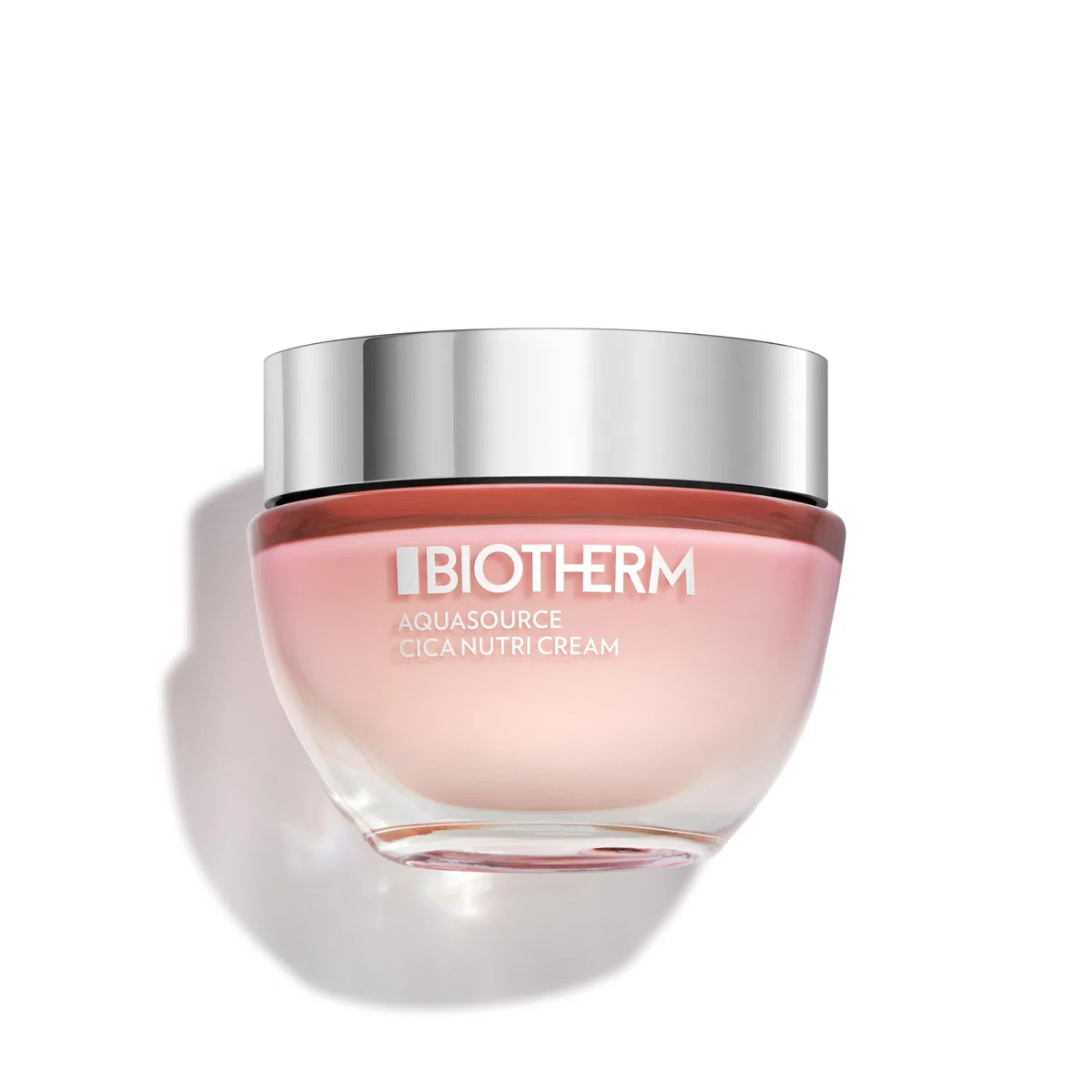 BIOTHERM Aquasource Cica-Nutri Cream, Crema Idratante, Per Pelli Secche e Sensibili, Azione Lenitiva e Illuminante, Idratazione 48H, Arricchita con Life Plankton e Centella Asiatica, 50 ml