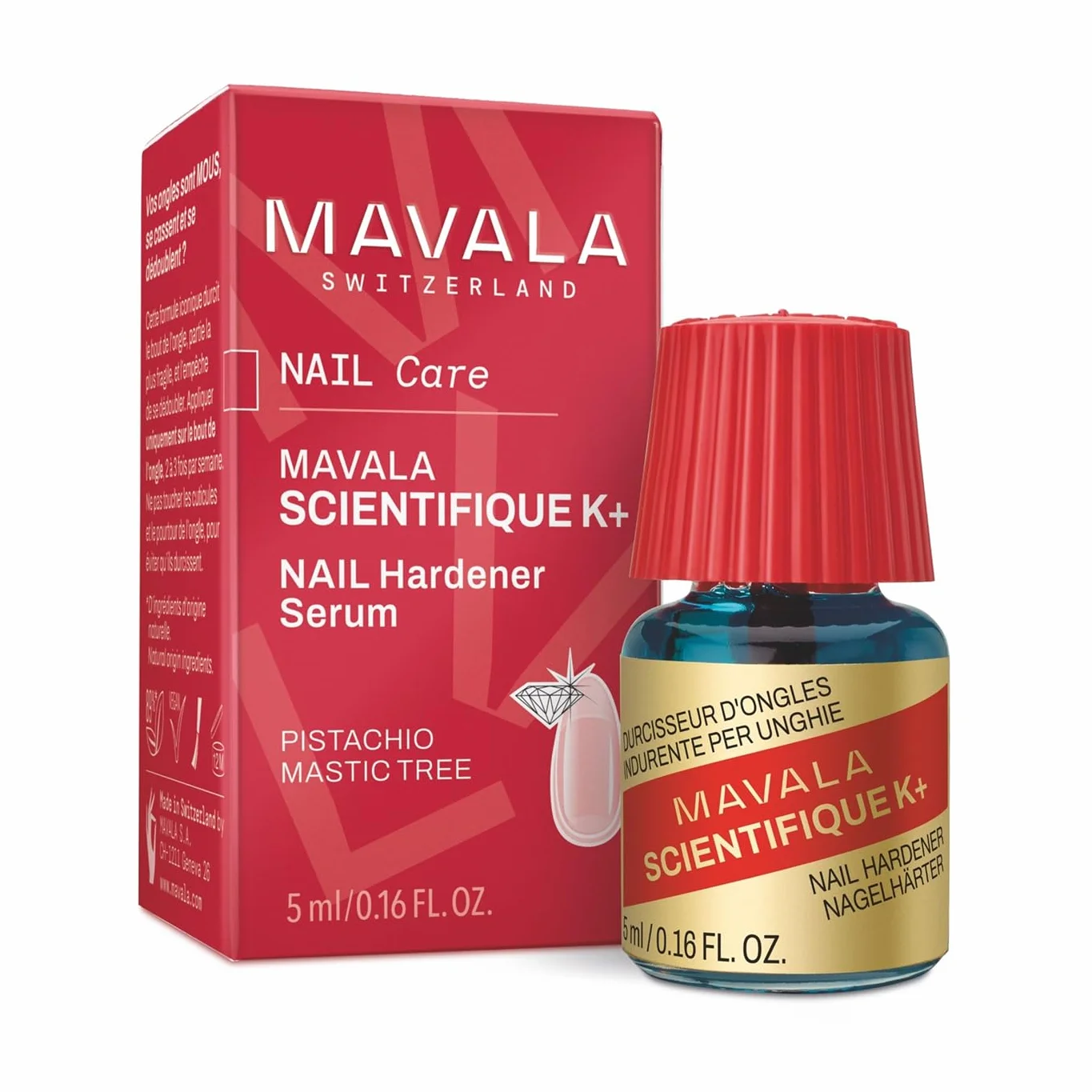 MAVALA Gel Científico K + Pro Keratin Endurecedor Uñas, 5 ml