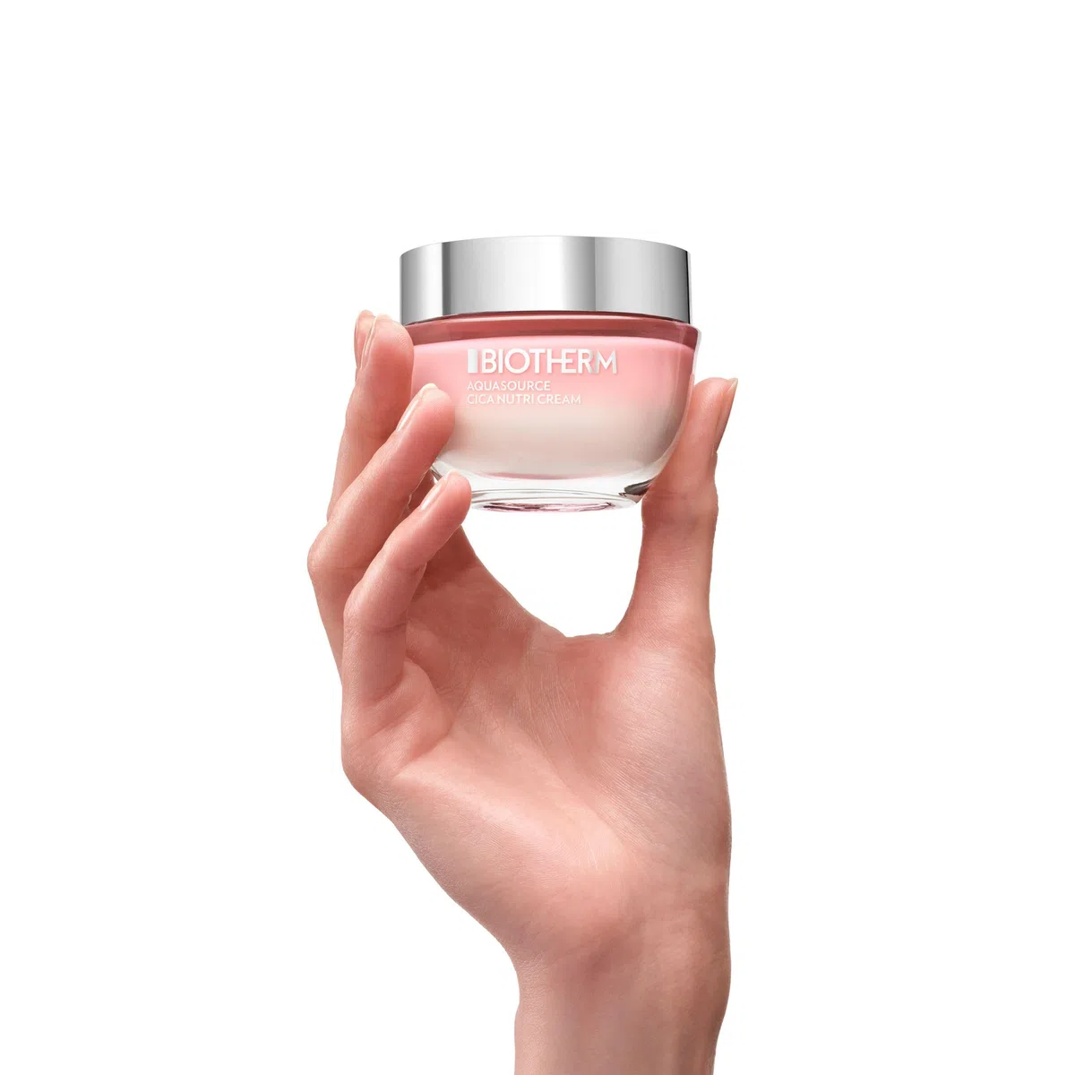 BIOTHERM Aquasource Cica-Nutri Cream, Crema Idratante, Per Pelli Secche e Sensibili, Azione Lenitiva e Illuminante, Idratazione 48H, Arricchita con Life Plankton e Centella Asiatica, 50 ml