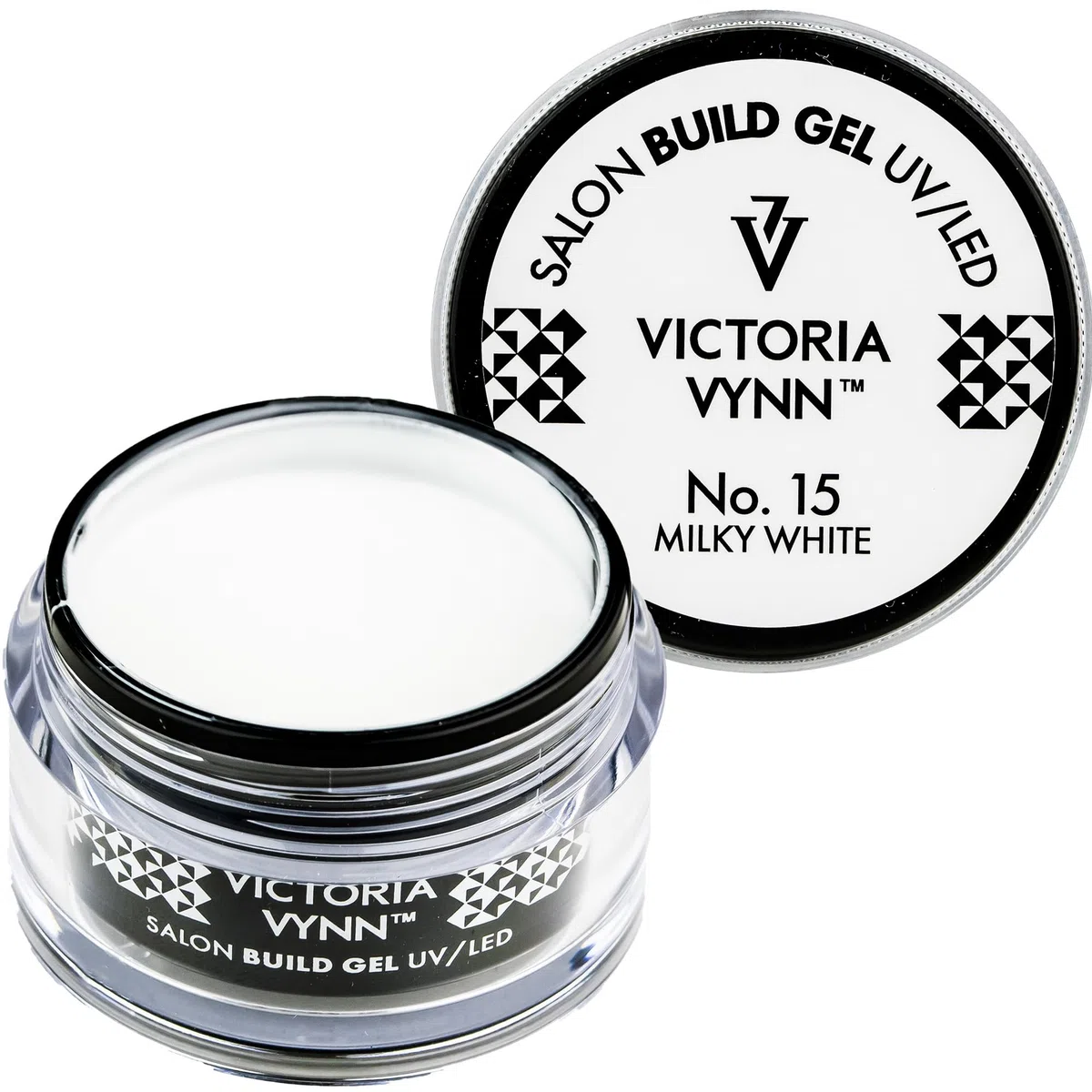 Victoria Vynn Build Gel UV/LED GEL BUILDER - Estensione per la costruzione delle unghie (n. 15 Bianco Latte, 50ml)