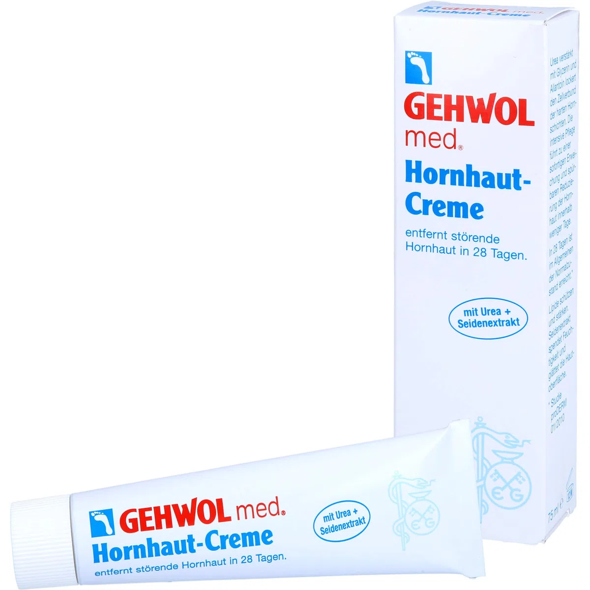 Gehwol med, Hornhaut Creme, crema piedi esfoliante, 75 ml