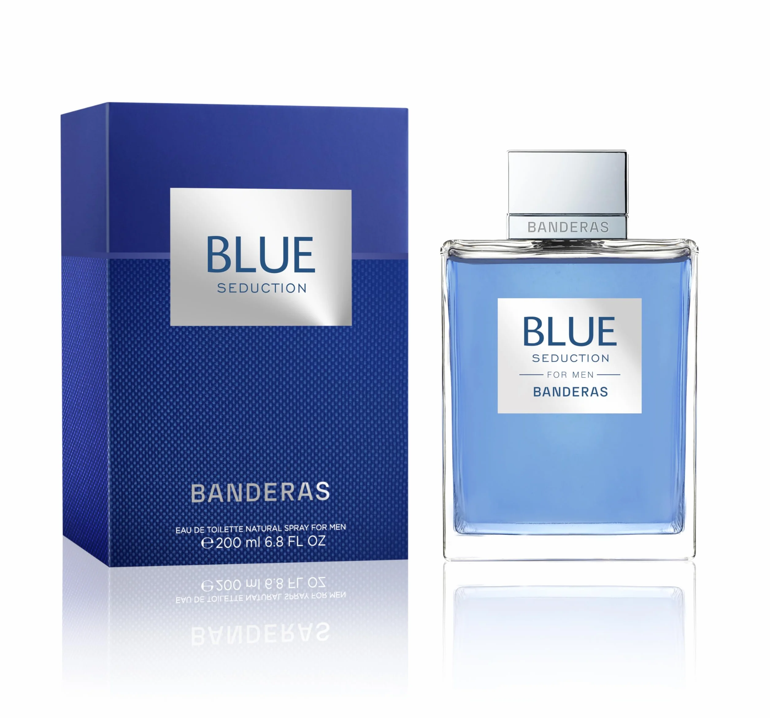 Banderas Perfumes, Blue Seduction, Eau de Toilette Spray per Uomo, 200 ml