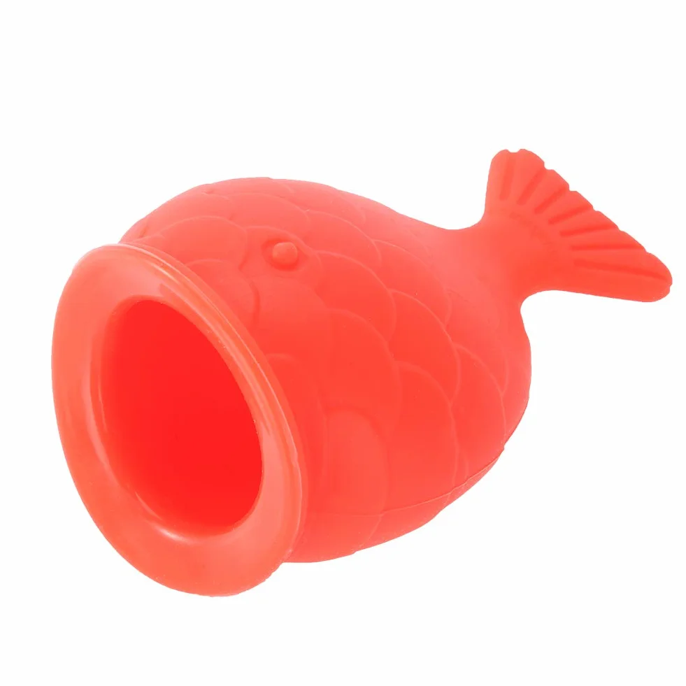 Lip Sucker Plumper, Lip Pump a Forma di Pesce Lip Enhancer, Silicone Lip Plumper Strumento di Aspirazione Rendi le Tue Labbra Più Grandi Strumento per il Miglioramento delle Labbra Strumento di Bellez