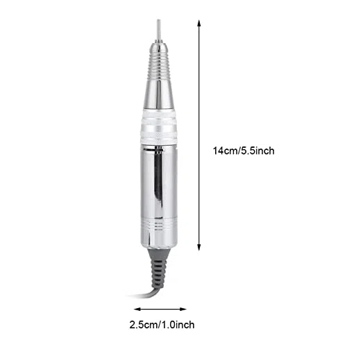 Tbest 12V Maniglia di Sostituzione per Trapano per Unghie 35000RPM per Macchina Elettrica per Lucidare le Unghie