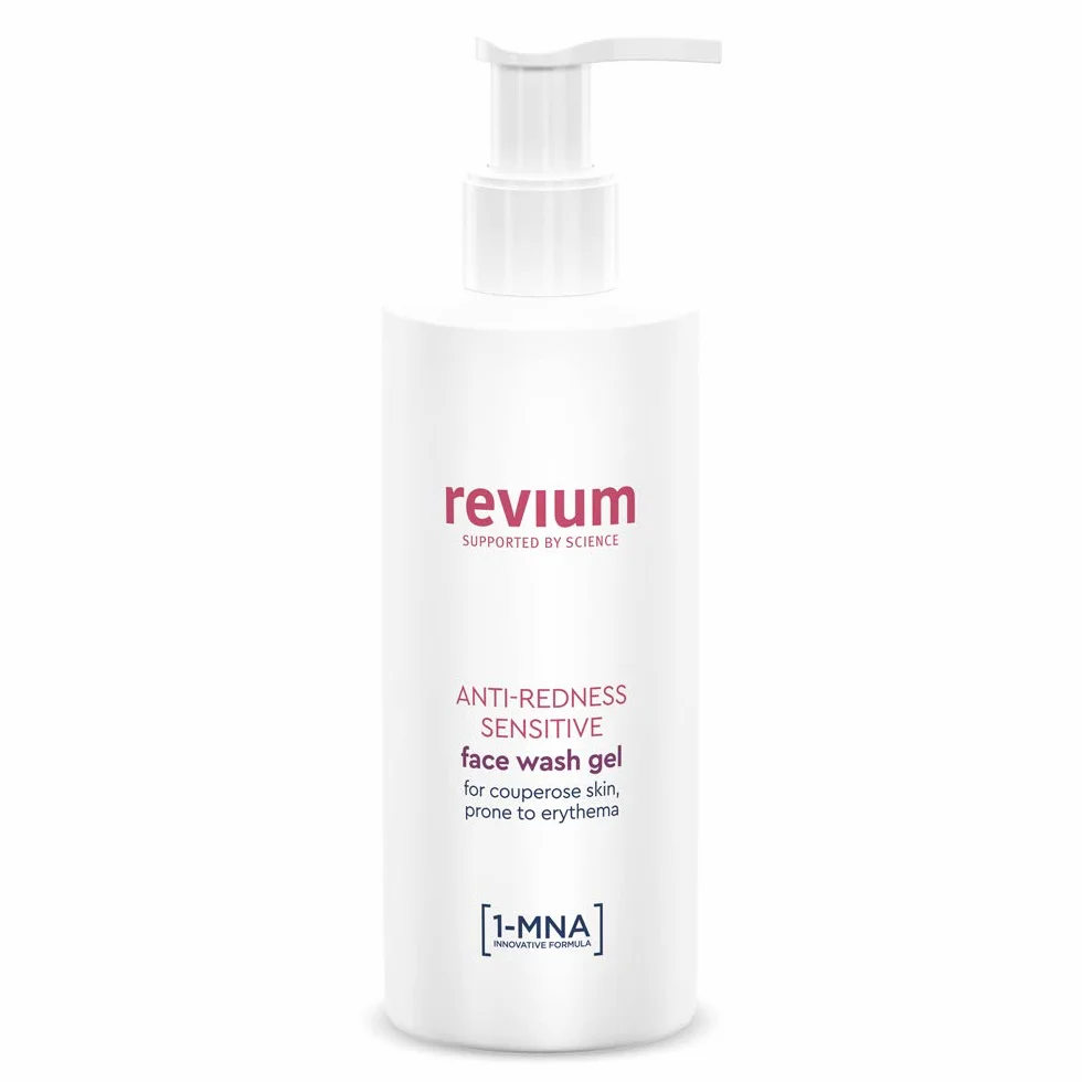 Anti-rossore Detergente Gel per Pelli Sensibili, Arrossamenti e Couperose, 200 ml