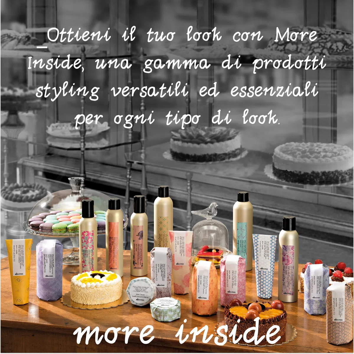 Davines MORE INSIDE Questa è una Gomma Texturizzante Media - Tenuta media - Finishing leggermente opaco - Effetto texturizzante - 75 ml