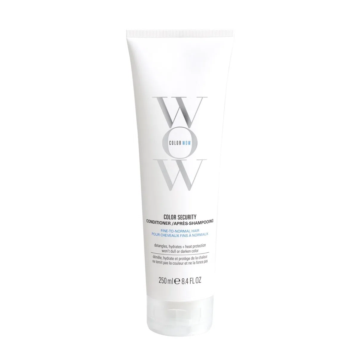 Color Wow, Color Security Conditioner Fine-Normal, Balsamo Leggero, Idrata e Districa senza Appesantire, Con Olio di Argan e Complesso Sealicon, Per Capelli da Fini a Normali, 250ml