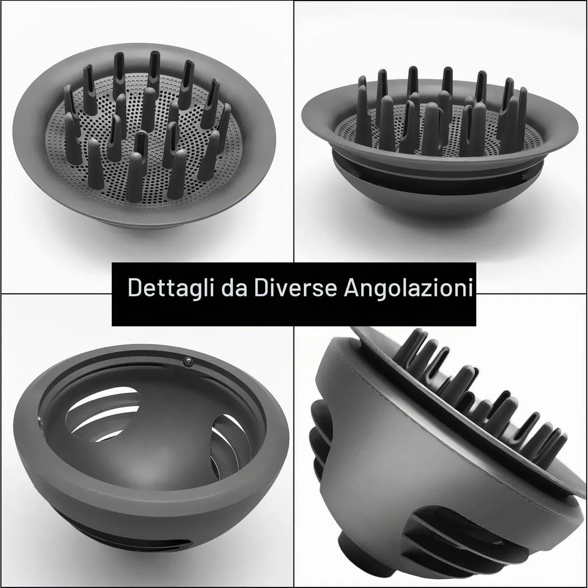 Diffusore Ugello Accessori per Dyson per Supersonic Asciugacapelli HD01 HD02 HD03 HD04 HD05 HD07 HD08 HD14 HD15, Onde e Ricci Diffusore Accessori