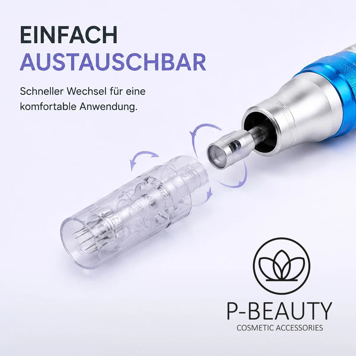 Microneedling - Testine di ricambio per Dermapen con porta a baionetta da 9 a Nano, quantità: 20 pezzi, tipi: 24 pin