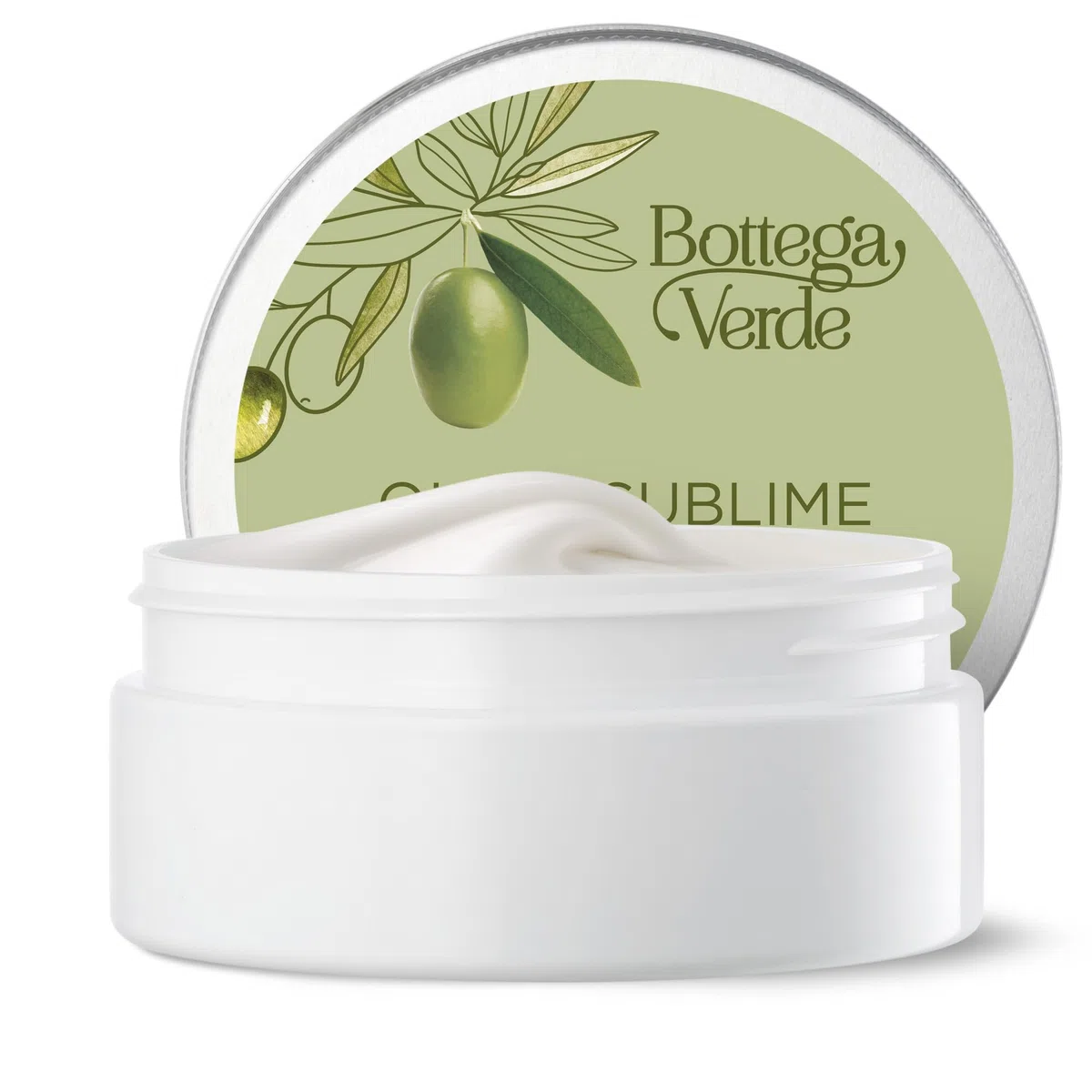 Bottega Verde - Burro Corpo Nutriente Restitutivo, 150 ml, con Olio di Oliva Iperfermentato, Burro di Cacao e di Karitè, Azione Nutriente e Emolliente, per Pelli Normali o Secche