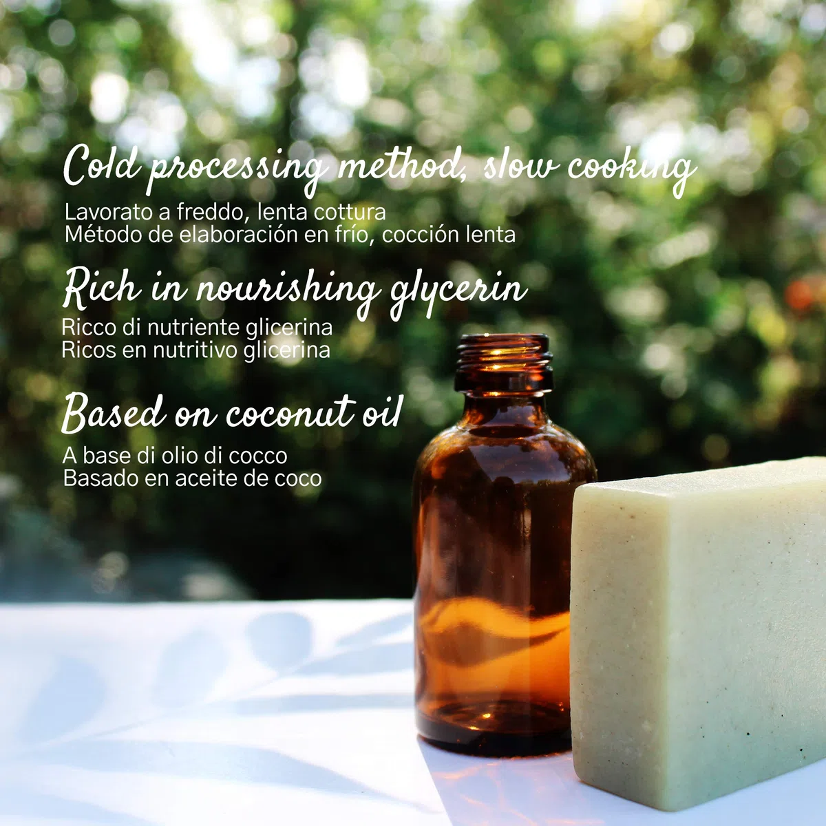 Kit Sapone artigianale al Tea Tree Oil - 100% naturale e vegetale - Ideale come Sapone viso per pelli grasse - Delicato sulla Pelle - Made in Italy - Confezione da 3
