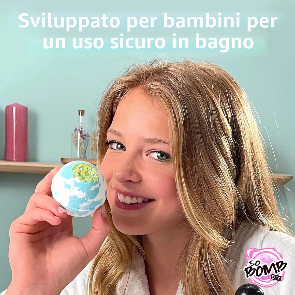 So Bomb DIY - Kit di bombe da bagno aromatiche, confezione da 6, multicolore