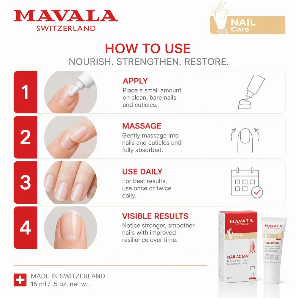 Mavala Nailactan Nutritive Nail Cream 15ml