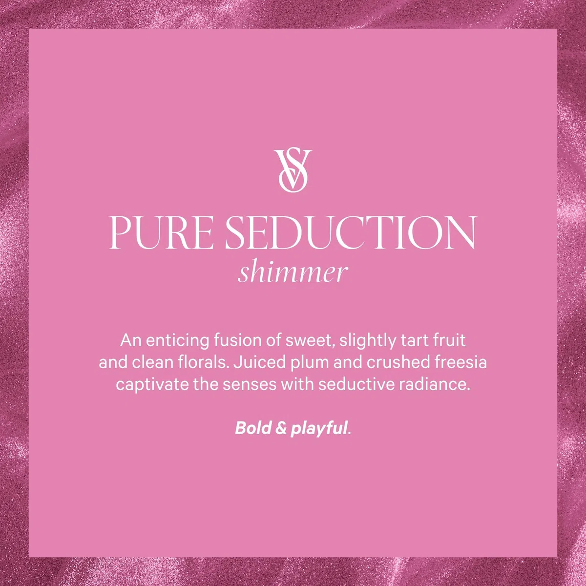 Victoria's Secret Pure Seduction Shimmer Mist 245 ml With Free Ayur Soap