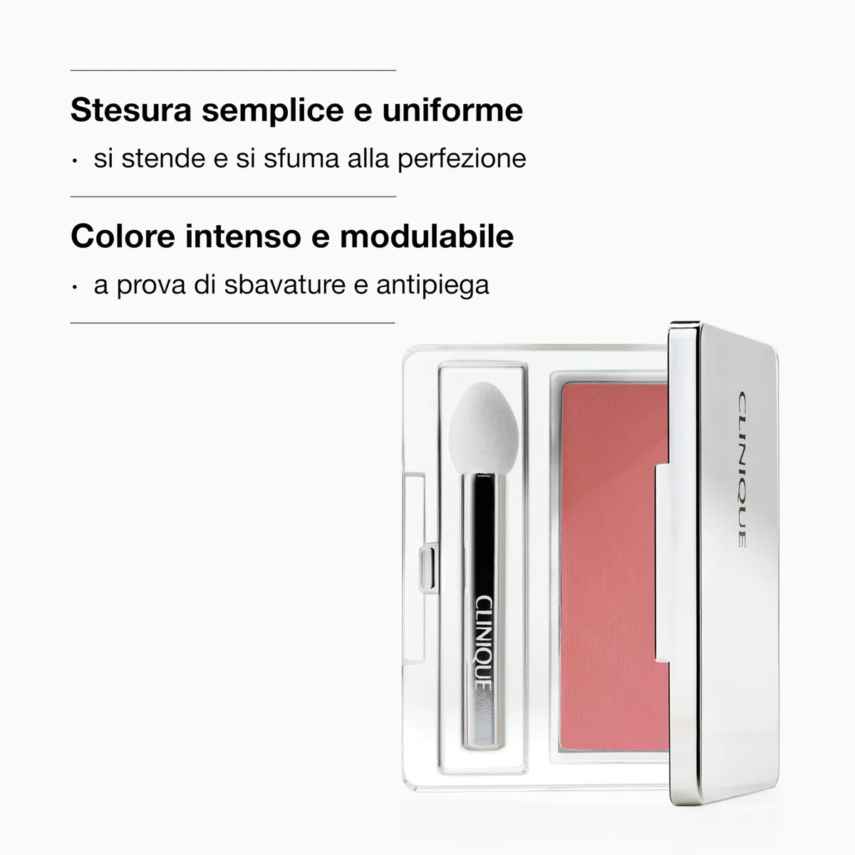 Clinique All About Shadow Single Eye Shadow Makeup ombretto in polvere | A lunga tenuta, sicuro per gli occhi sensibili
