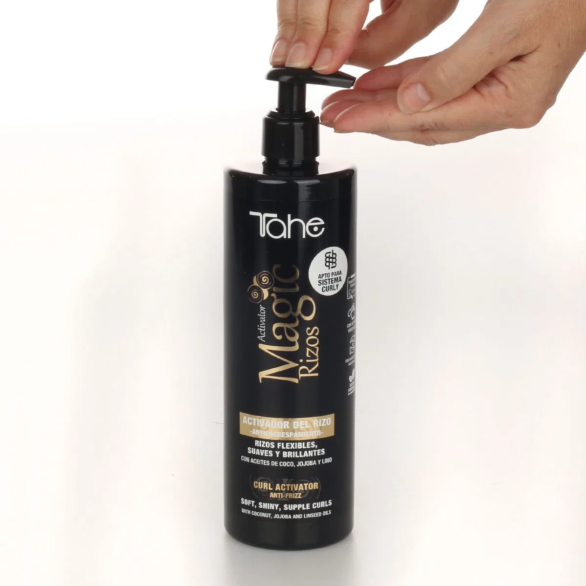 Tahe Magic Rizos - Attivatore per riccioli antifrizzanti (500 ml)